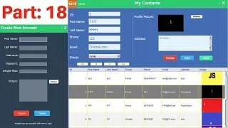 Java - Contact Management System Project In Java With MySQL Step By Step [with source code] Part 18