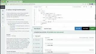 Hackerrank Python Basic Certification - String Transformation Solution