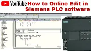 How to Online Edit in Siemens PLC. Online Edit in Siemens PLC.