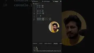 JS Intervirw question - 4 - XOR operations to swap two numbers 