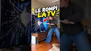 ⚠️BROMA PESADA A MI MARIDO 👀🤭 (le rompo la TV)