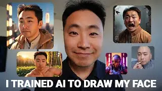 I Trained AI To Draw My Face