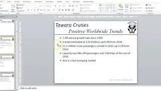 6.  Editing Bullets| Applying All master slide elements