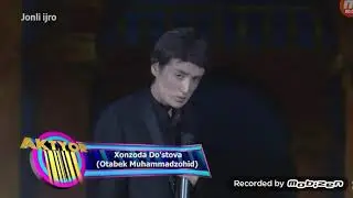 Otabek Muhammadzohid obrozida Aktyor 2 mavsum sochini oldirgan qiz