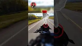 El peor lugar para hacer un caballito en moto 🚓 #shorts