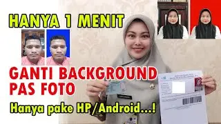 PAS FOTO CPNS❗ Cara mudah ganti background PAS FOTO untuk dokumen Pendaftaran CPNS PPPK