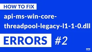 api-ms-win-core-threadpool-legacy-l1-1-0.dll Missing Error on Windows | 2020 | Fix #2