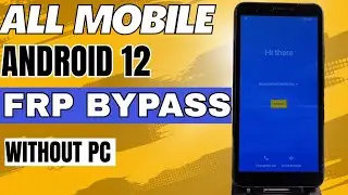 Android 12 FRP Bypass New Method 2025 | All Devices Unlock Without Computer
