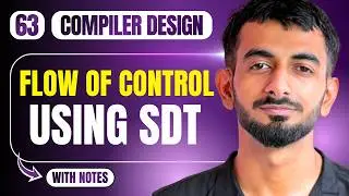 Flow of Control using SDT | Unit 04 | Compiler Design