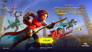 Harry Potter: Quidditch Champions Title Screen (PC, PS4, PS5, X1, XSX, XSS, Switch)