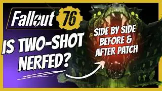 NEW! Two Shot Before and After Patch & Elder's Mark Testing Side By Side | Fallout 76