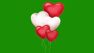 BALLOON Animation Green Screen(FREE TO USE)