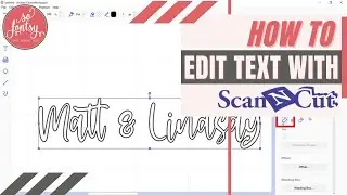 How to Open New Fonts and Edit Text in Brother Canvas Workspace Tutorial