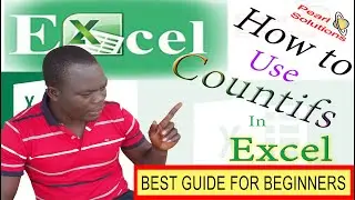 How to use Countifs Function in Excel