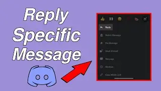 How to reply to a specific message in discord (New Feature)