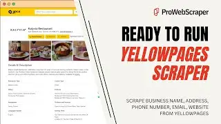 Ready To Run Yellowpages Scraper