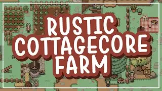 I decorated my ENTIRE farm in Fields of Mistria 🌸 cottagecore decor inspiration