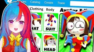 Making POMNI From AMAZING DIGITAL CIRCUS A ROBLOX ACCOUNT!? (EXPENSIVE!)
