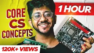 Compiler, OS, CN, DBMS Fundamentals in 1 Hour for Placements and Internship | Core CS Resources