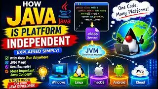 Why Java is Platform Independent? | Write Once, Run Anywhere (WORA) Explained