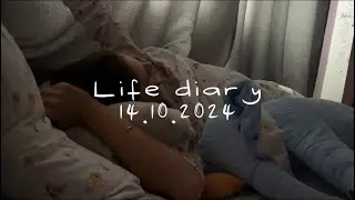 Life diary 14.10.2024  // vlog, играем в бильярд, делаем витражи, пишем картины мастихином