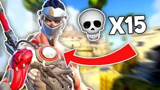 My Genji died 15 TIMES in 20 minutes... (WE STILL WON!)