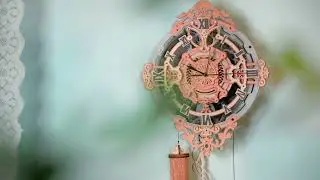 Lắp Ráp Đồng Hồ Quả Lắc Gỗ Độc Đáo Treo Tường | Woodcity Thế giới mô hình