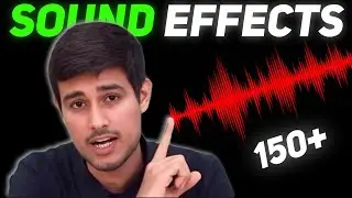 Sound effects like @dhruvrathee