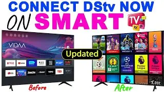 How to connect dstv to smart tv complete setup dstv on smart tv step by step | Hisense, LG, others