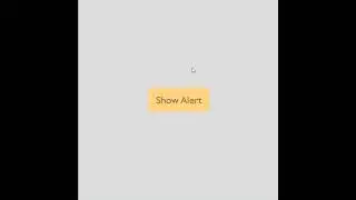 Custom Warning Alert Notification using html and css 