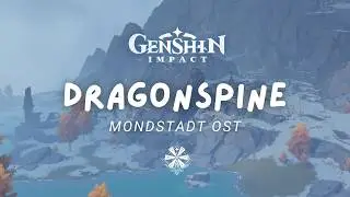 Journey Through Dragonspine's Frozen Peaks ❄️ Relaxing Genshin Impact OST 原神 [No Mid-Roll Ads]