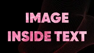 Image in Text with Elementor 🔥
