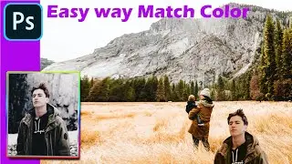 Match color in Photoshop Easy way Tutorial