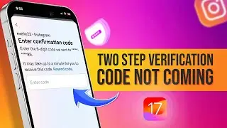 Fix Instagram not Sending 2 Step OTP Code on iPhone | Not Receiving Instagram Security Code