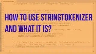 How to use StringTokenizer - implementation and introduction