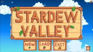 Stardew Valley Title Screen (PC, PS4, Xbox One)