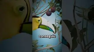 CRIARAM UM NOVO BICO PARA ESSE TUCANO 🖨️🐦 #shorts #curiosidades