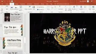 Harry Potter PPT by redxherrera | Preview + Free Template