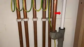 internally terminated condensate pipe