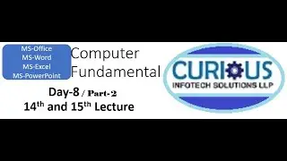 Day-8/Part-2/14th-15th Lecture Computer Fundamental