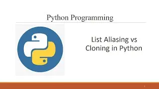 List Aliasing vs Cloning in Python