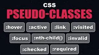 Advanced CSS Pseudo-Classes You MUST Know [Real Projects]