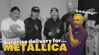 Metallica celebrate fourth UK Number 1 album with 72 Seasons 🎸🖤🤘 #Shorts #Metallica