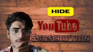 How to hide subscription on YouTube(2023)|Kia subscribers hide kr skte Hain?[TechisTech]