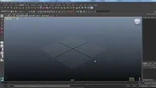How to hide and show the grid in Autodesk Maya.