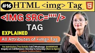 #16 Image Tag in HTML with Example | How to use Image SRC Tag in HTML? | Computer Tech Academy
