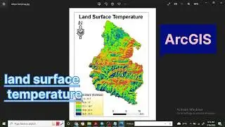 Estimating land surface temperature for Landsat 5 or Landsat 7 @gistutorial_easytutorial #LSTinarcgis