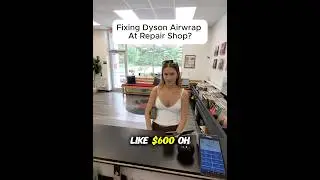 FIXING DYSON AIRWRAP AT REPAIR SHOP?! 