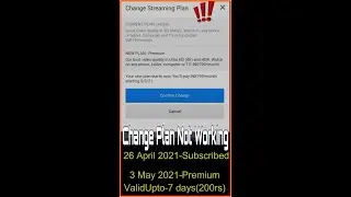 Netflix Change Plan Trick Not Working | Don't Try it!!! #short