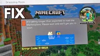 Fix Minecraft Marketplace Not Loading or Working | Bedrock Edition Marketplace Error